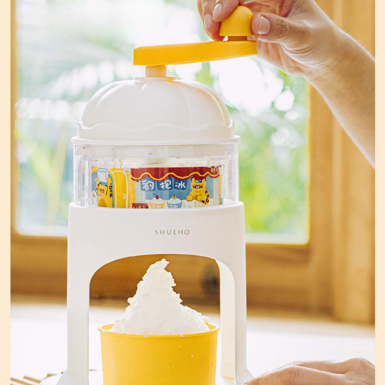 Hand-cranked Ice Household Manual Ice Machine Milkshake