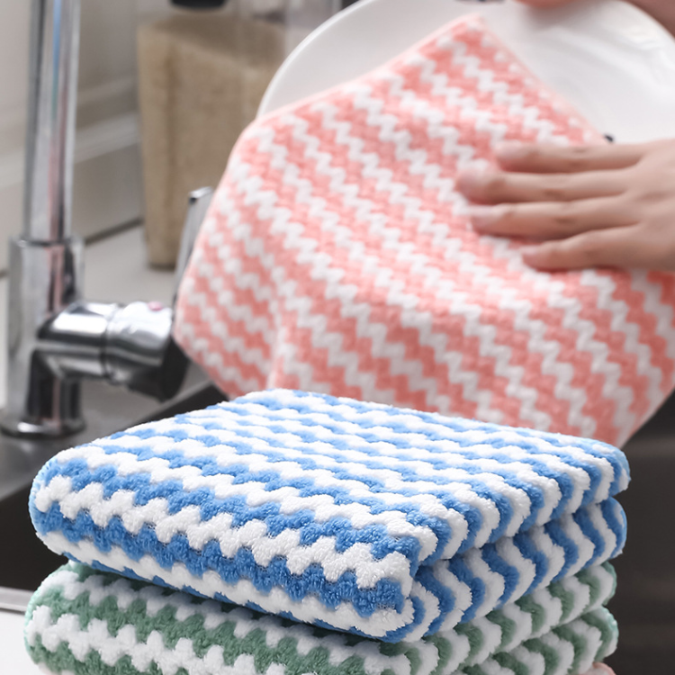 Dishwashing Rag Cleaning Cloth Household Kitchen Towels