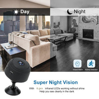 HD Mini Wireless Camera with Sensor Night Vision
