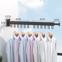 Retractable Wall Mount Clothes Drying Rack