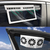 Car Fan Solar Powered Air Cooler