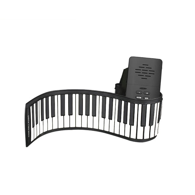 Electronic Flexible Roll up Piano Keyboard 88 Keys For Adults Kids