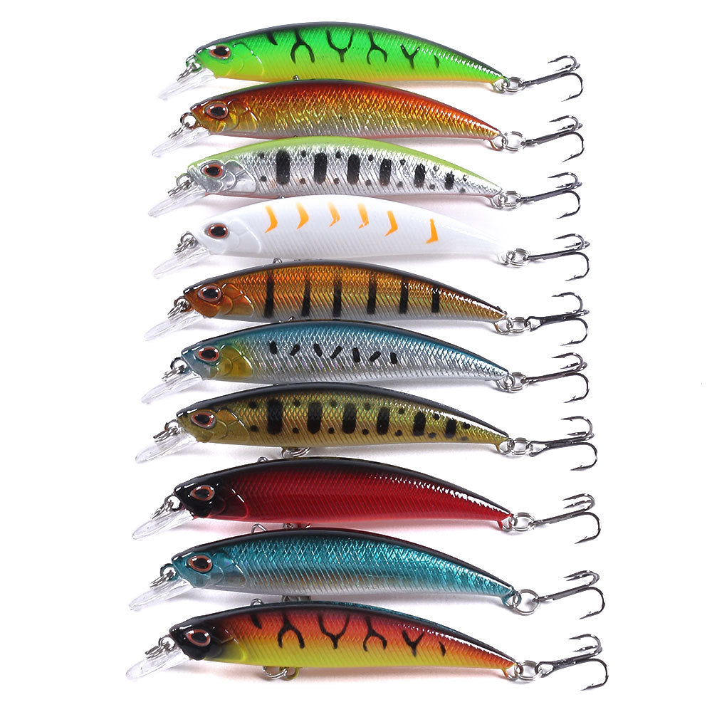 Fishing Lure Bait Minnow 8cm 9g 4# Hook Hard Bait Lure Bait Outdoor Fishing Tackle