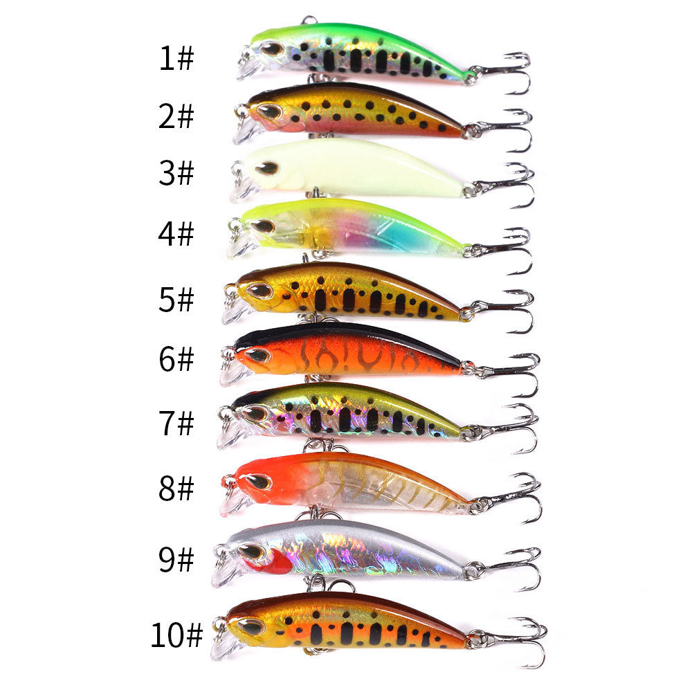 Long Casting Bionic Lure Sinking Jerkbait Fishing Hard Bait Luminous Minnow