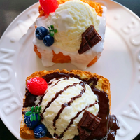 Ice Cream Sauce Toast Taba Squishy