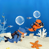 Aquarium Floating Ornaments Creative Doll