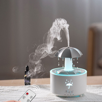 Rotating Umbrella Water Drop Aromatherapy Humidifier