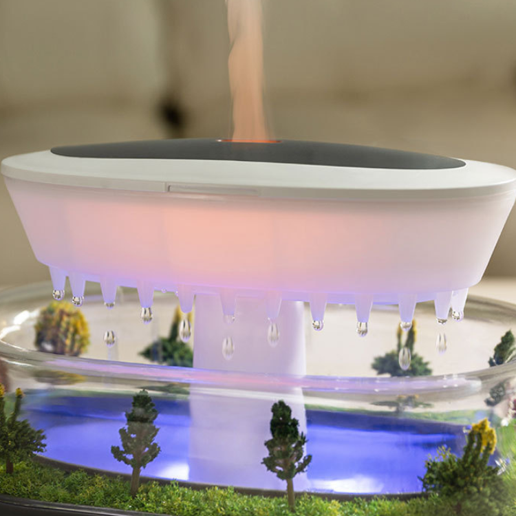 Raindrop Humidifier Plant Landscape Ambient Light