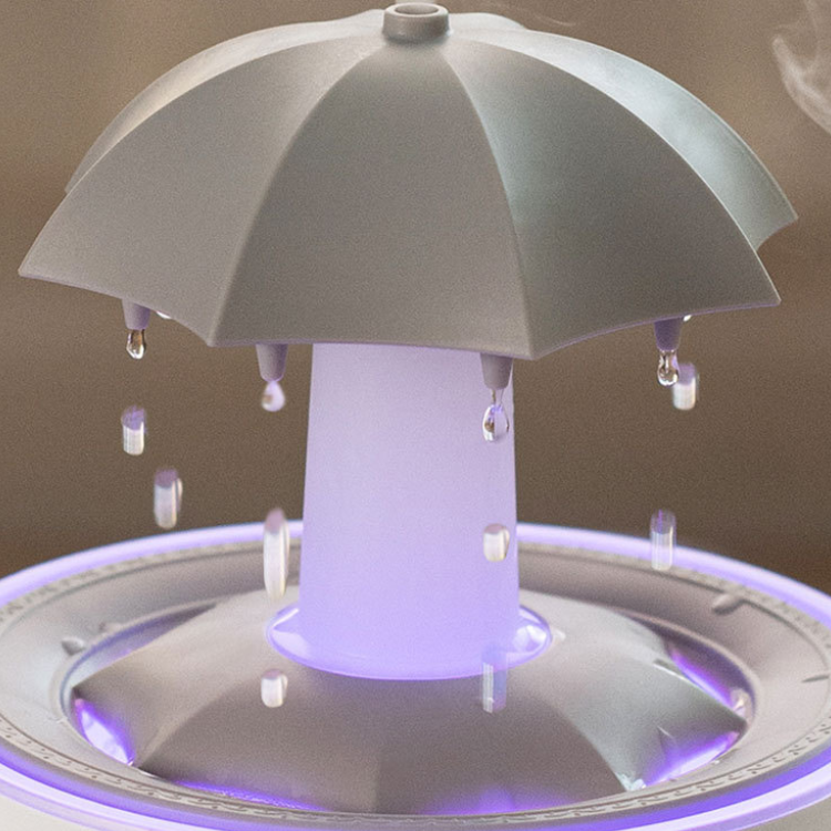 Rotating Umbrella Water Drop Aromatherapy Humidifier