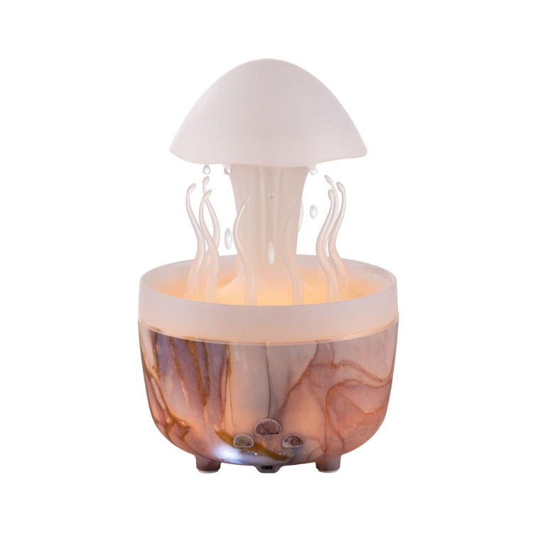 Jellyfish Rotating Raindrop Aromatherapy Humidifier