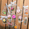 Dried Flower Handmade DIY Transparent Sticker Bookmark