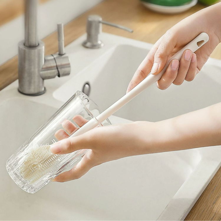 Silicone Bottle Brush Long Handle Bottle Cleaner