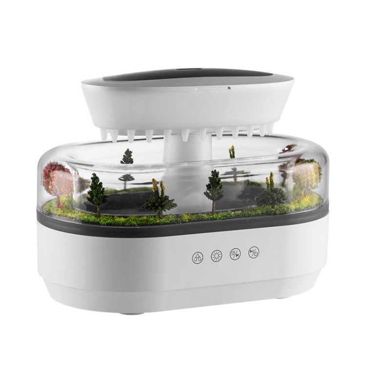 Raindrop Humidifier Plant Landscape Ambient Light