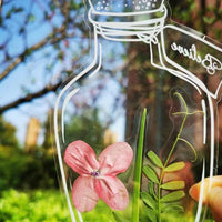 Dried Flower Handmade DIY Transparent Sticker Bookmark