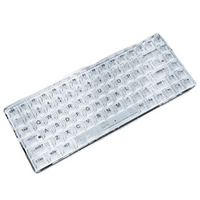 Clavier mécanique Bluetooth transparent couleur RVB tendance