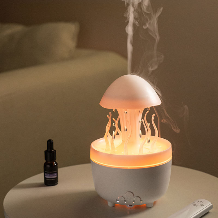 Jellyfish Rotating Raindrop Aromatherapy Humidifier