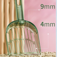 2 in 1 Clear Cat Litter Scoop