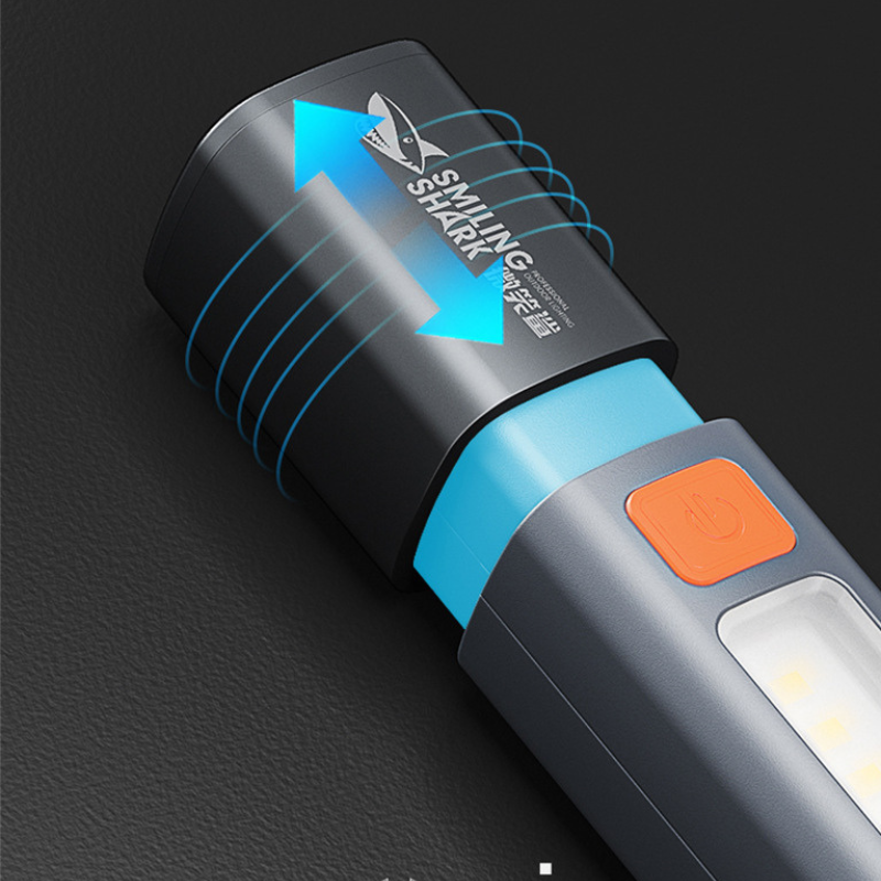 Zoomable LED Camping Flashlight Portable & Long-Range
