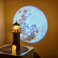 Moonlight Lighthouse Projection Lamp Bluetooth Speaker