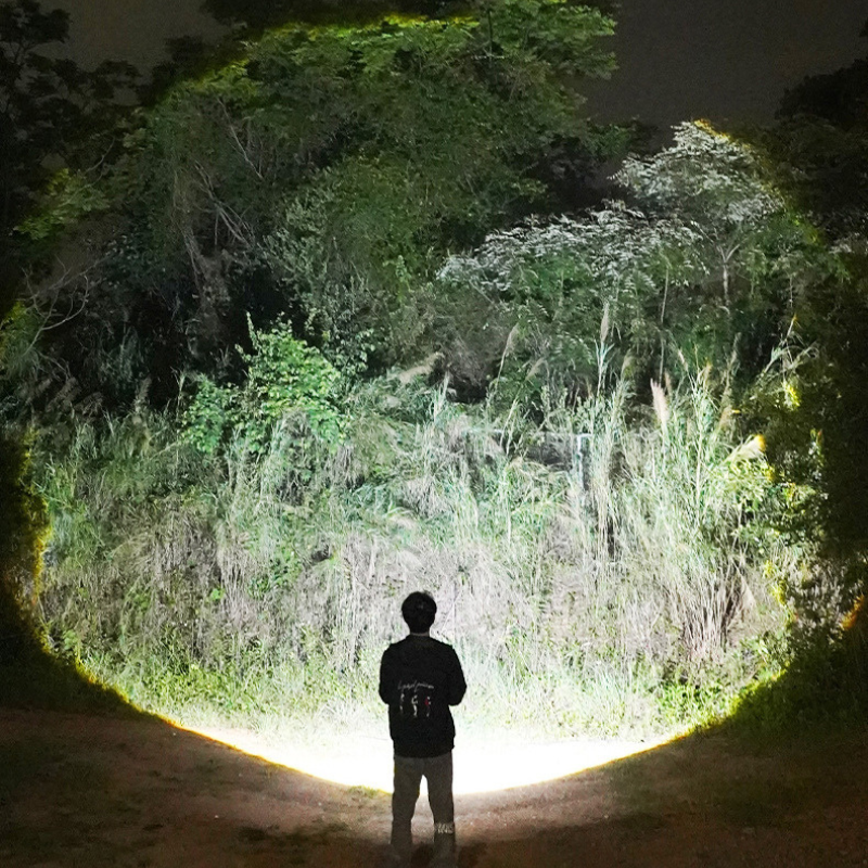 Zoomable LED Camping Flashlight Portable & Long-Range