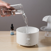 Rotating Umbrella Water Drop Aromatherapy Humidifier