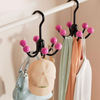 360 Degree Rotating Six-claw Hook Storage Rack