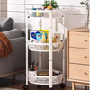 Kitchen Rotating Rack Movable Folding Storage Rack