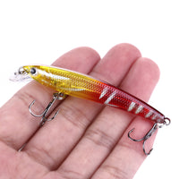 Floating Minnow Jerkbait Fishing Lure Hard Bait 7.5cm 5.5g