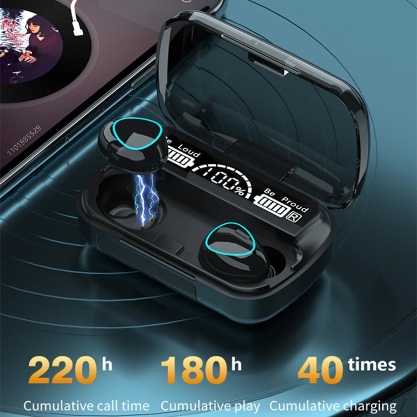 Wireless Earphones Bluetooth Noise Canceling Earbuds