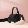 Cat Shaped Realistic Puffy Purse Handbag