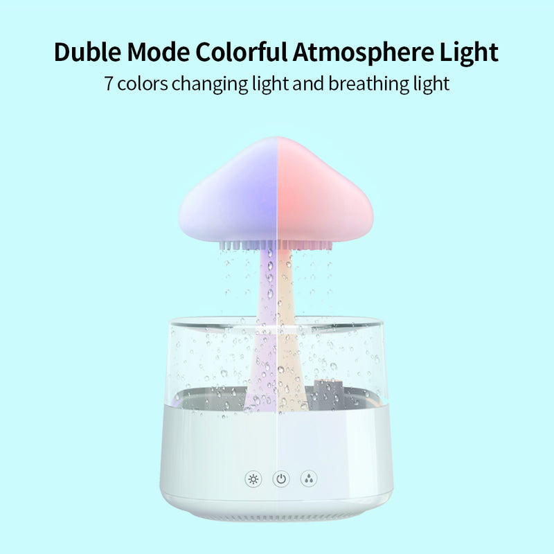Mushroom Rain Air Humidifier Electric Aroma Diffuser