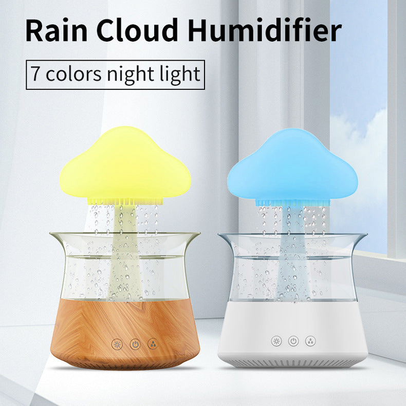 Mushroom Rain Air Humidifier Electric Aroma Diffuser