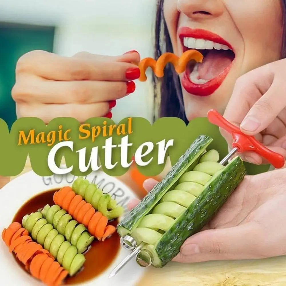 Vegetables Spiral Knife Easy Spiral Slicer Cutter