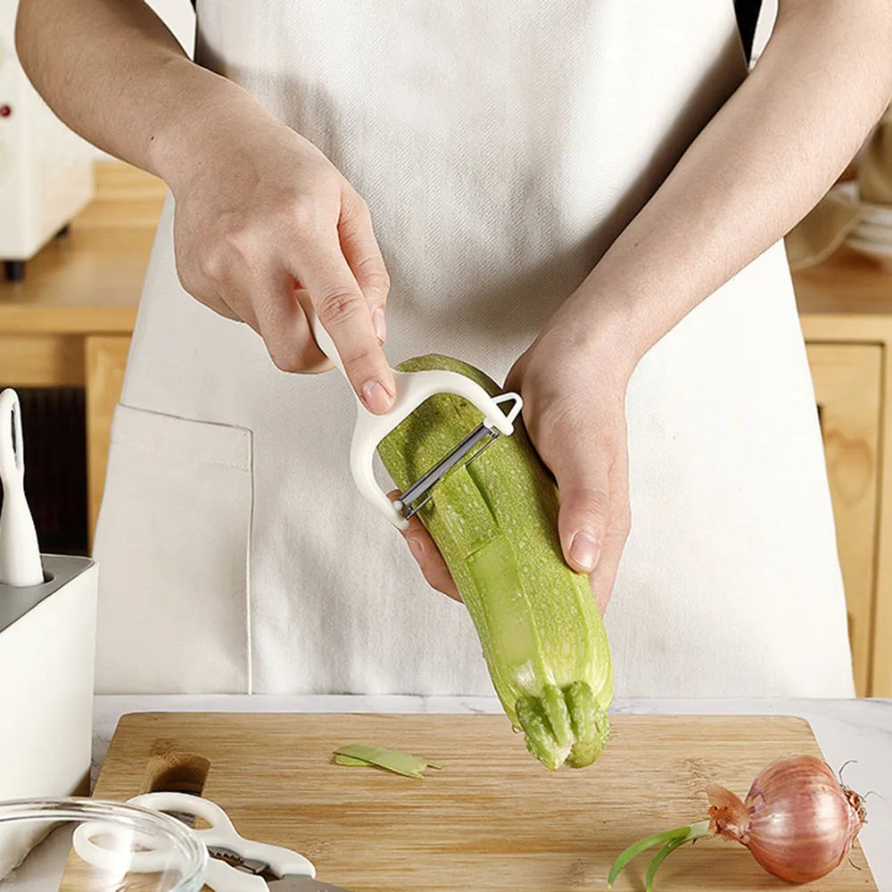 Kitchen Stainless Steel Utensils Fruit And Vegetable Peeler Set