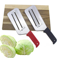 Vegetable Slicer Knife Stainless Steel Double Slice Blade
