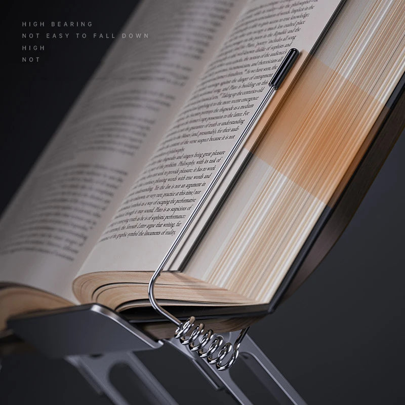 Foldable And Adjustable Aluminum Alloy Reading Stand