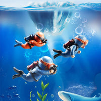 Aquarium Floating Ornaments Creative Doll