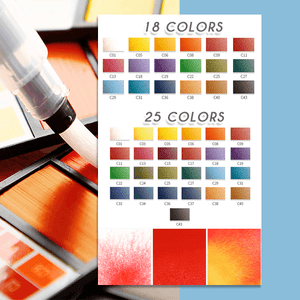 All-In-One Portable Watercolor Kit