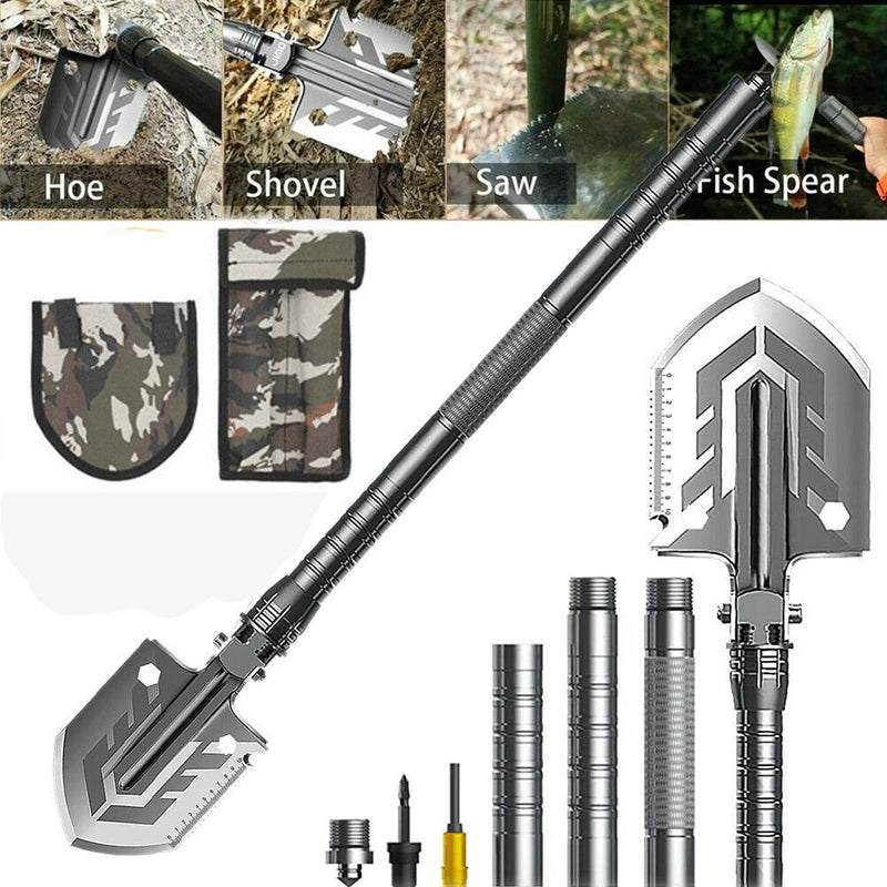 The Ultimate Survival Tool 25-in-1 Folding Shovel