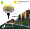Solar LED Inground Disk Lights
