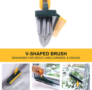 2 in 1 Floor Scrub Brush