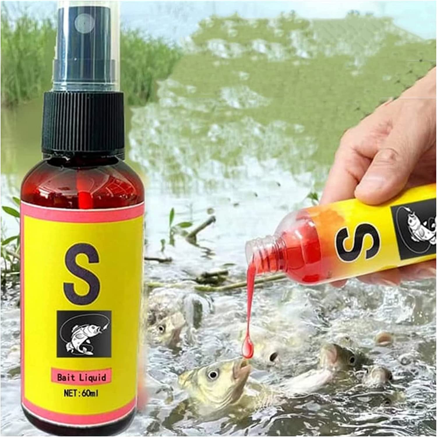 Natural Scent Fish Attractants for Baits - Wholesale Send