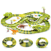 Dinosaur Racing Track Toy Set