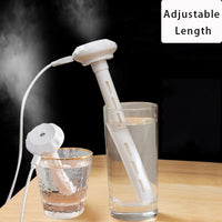 USB Mini Ultrasonic Air Humidifier, Essential Oil Diffuser Car Purifier