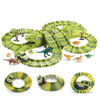 Dinosaur Racing Track Toy Set