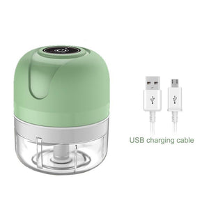 Mini Electric Garlic Chopper USB Charging