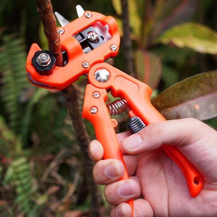 Professional Garden Grafting Tool Set For Fruit Trees Pruner Kit Scissors