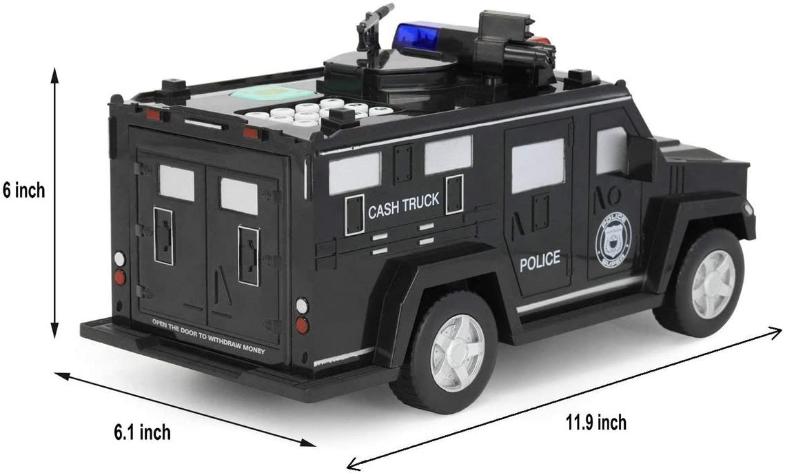 Police Car Piggy Bank