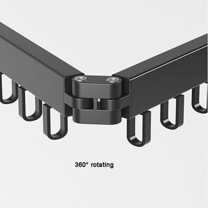 Retractable Wall Mount Clothes Drying Rack