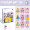 3 in 1 Fashion Design Drawing Princess Dress-up Activity Book